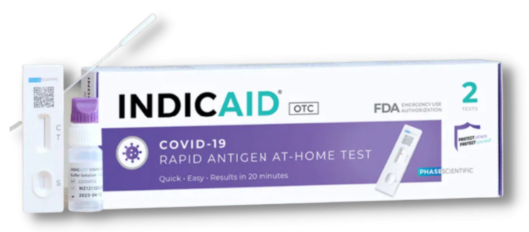 INDICAID COVID-19 Rapid Antigen At-Home Test